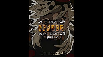 Wis editor vs Wis editor Part 2