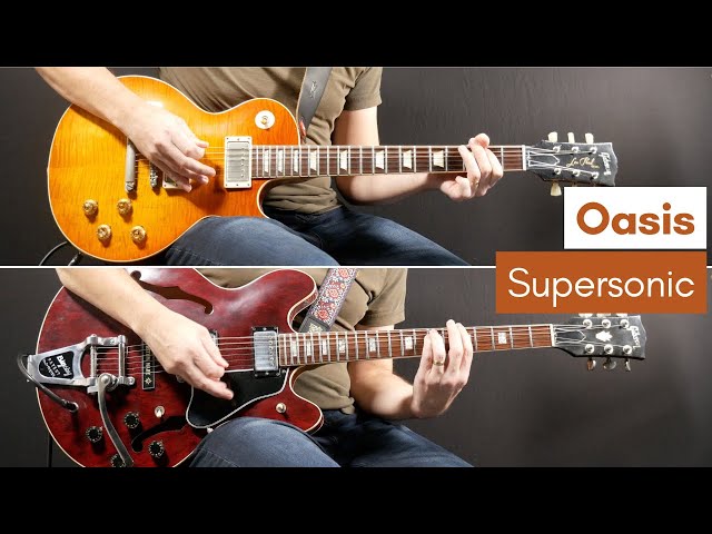 Supersonic - Oasis (Guitar Cover) class=