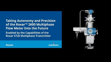 Taking Autonomy and Precision of the Roxar™ 2600 Multiphase Flow Meter Into the Future