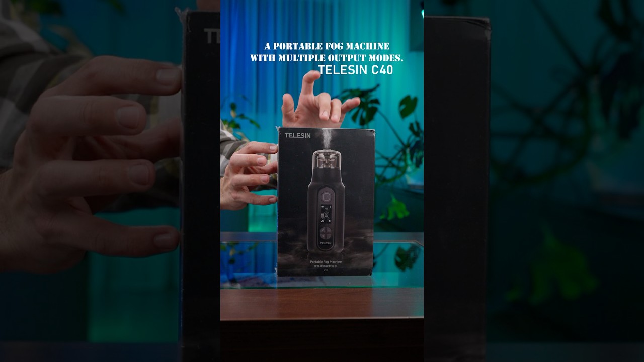 Unboxing & Full Review: Telesin C40 Portable Smoke Machine!