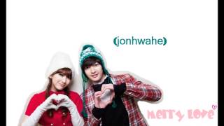 Video voorbeeld van "Kim Sungje & Kang Jiyoung ' Merry Love ' ~ Lyrics"