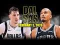 Spurs vs Mavericks Full Game Highlights – Feb 5, 2026 🏀