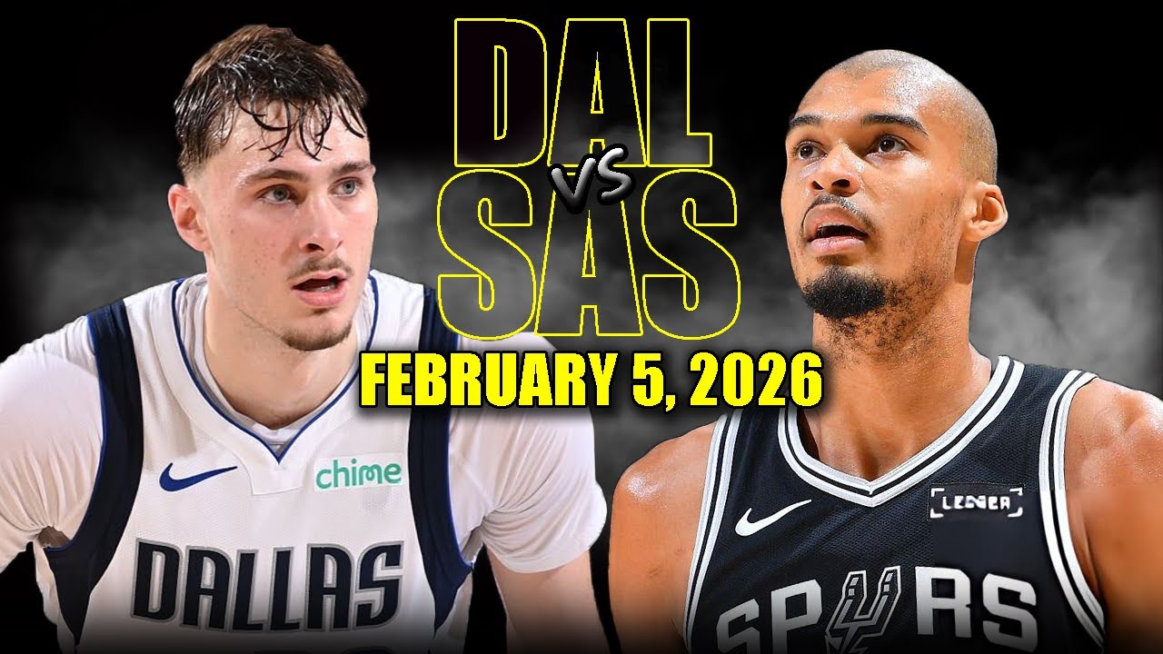 San Antonio Spurs vs Dallas Mavericks Full Game Highlights – February 5, 2026 | NBA Season