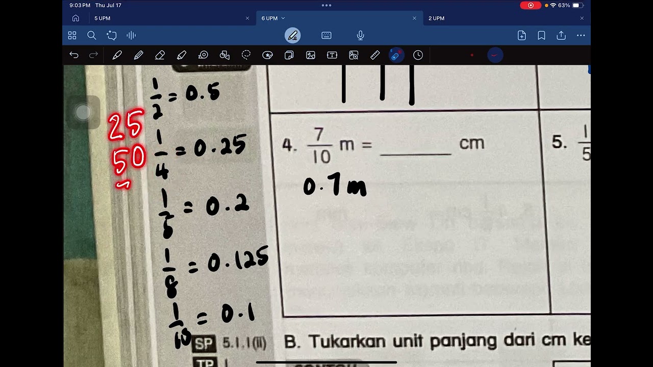 MATEMATIK 5 UPM (18/7)