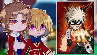 Classroom of the Elite react to Bakugo as New Classmate || COE || Gacha club