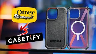 CASETiFY Bounce vs OTTERBOX Defender XT - iPhone 14 Pro Max comparison (and DROP TEST!)