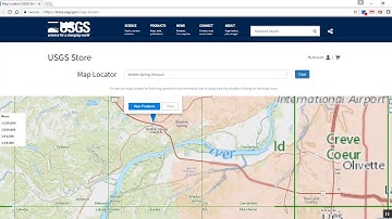 Lesson 9a - Accessing US Topo and Historical USGS Maps through the USGS Store