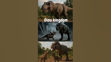 Dino King Saves His Baby 🦖👑 | Epic Battle Against Evil Predators