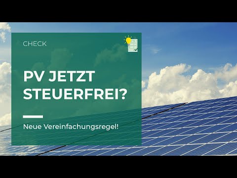 Neues BMF-Schreiben zu Photovoltaik-Anlagen