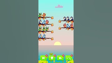 Bird Sort Puzzle//level 7//#shortfeed #gamedesign #youtubeshorts #trendingshorts #gamedevelopment