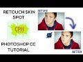 How to retouch skin spot in photoshop cc  free adobe photoshop tutorial