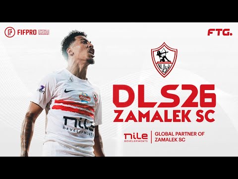 تحميل دريم ليج 2026 مود الزمالك المصري بآخر الإنتقالات و الأطقم الأساطير DLS 26 MOD ZAMALEK SC 
