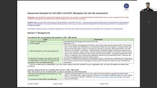 NEBOSH GIC 2 Risk Assessment Practical Full Guide |  New Syllabus 2026