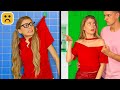 CLOTHES LIFE HACKS TO BECOME POPULAR AT SCHOOL! Girls DIY Outfit and Crafts Ideas by Mariana ZD