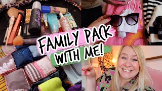 ULTIMATE FAMILY PACK WITH ME FOR NEW YORK! Packing List, Carry On, Organisation & Packing Cubes ✈