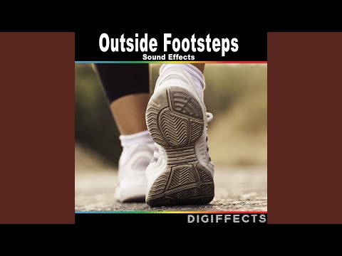 Footsteps Walk Within Water with Splashing Version 4