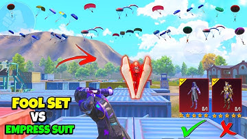 NEW EMPRESS X-SUIT VS FOOL SET 😱 CONQUEROR LOBBY - SAMSUNG,A3,A5,A6,A7,J2,J5,J7,S5,S7,S9,A10,A50,A70