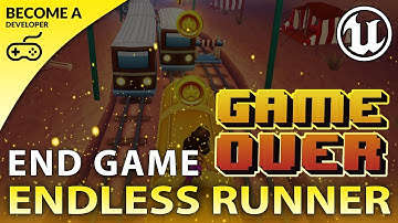 Game Over Screen - #12 Creating A MOBILE Endless Runner Unreal Engine 4