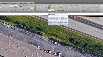 Create Aerial Image Backgrounds for Trimble Access using Trimble Business Center