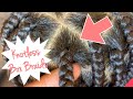 How To Do Knotless Box Braids | Tutorial | Feed in Method