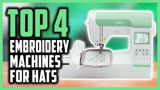 best embroidery machines for hats in 2023 | top 4 best hat embroidery machine reviews