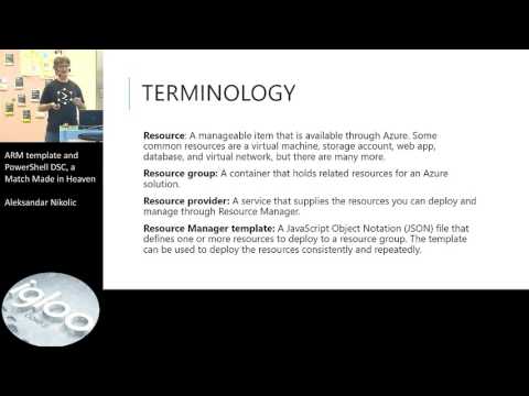 ARM template and PowerShell DSC, a Match Made in Heaven, Aleksandar Nikolic