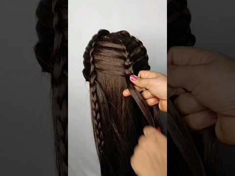 New open hairstyle for girls /simple hairstyle for party #hairstyle#youtubeshorts @INDIANGIRLNEHA