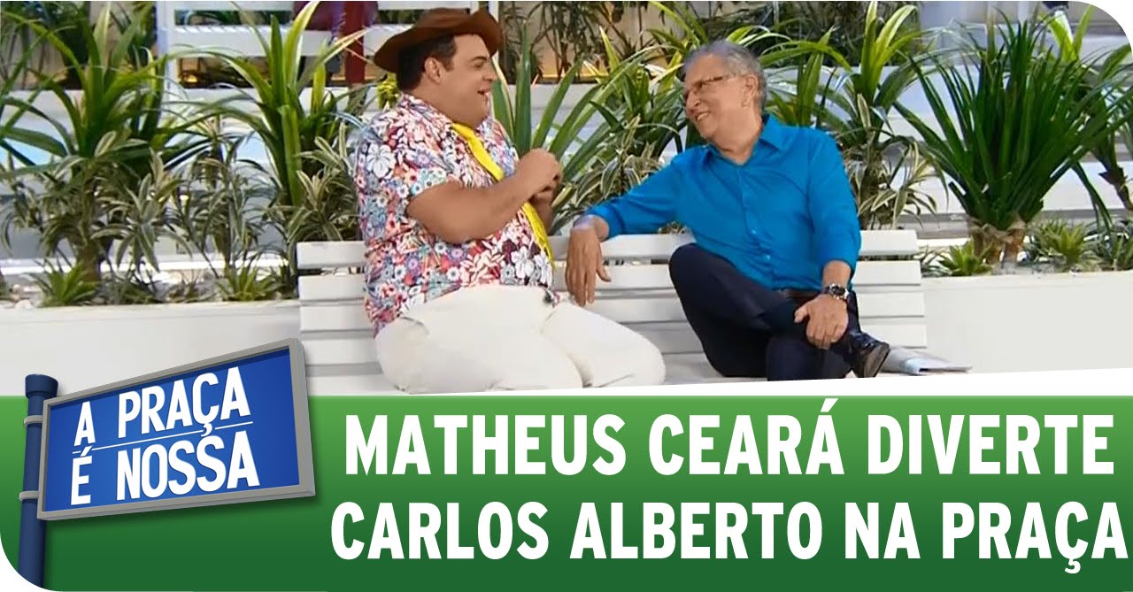 A Praça É Nossa (02/04/15) - Matheus Ceará faz Carlos Alberto gargalhar
