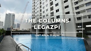 Studio Unit For Sale in The Columns Legazpi Village Makati