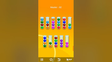 Ball sort-Bubble sort puzzle Game Master level 82