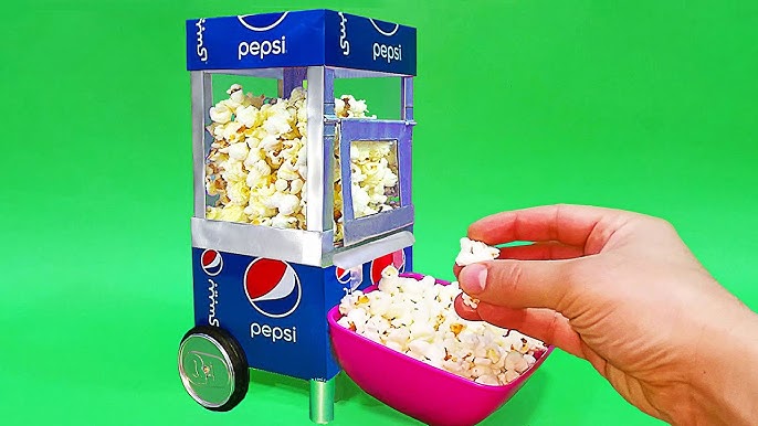 Nostalgia Electrics RHP310COKE Coca-Cola Series Mini Hot Air Popcorn Popper