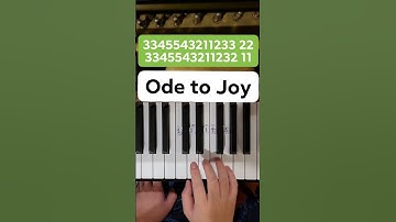 Thumbnail of Ode to Joy (Easy Piano Tutorial)