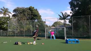 Field Hockey Gk Training Session 3 Footwork And Right Hand Glove Save
