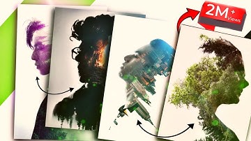 create  a  double  exposure  with using PicsArt  {free easy}