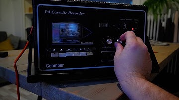 Coomber PA Cassette Recorder 2060 обзор