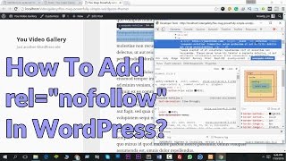 How to Nofollow All External Links in WordPress?