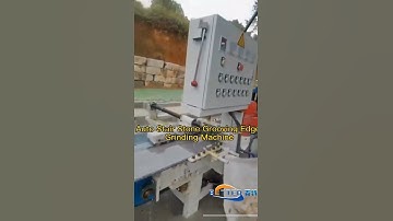 Hot selling auto stair stone grooving edge grinding machine# Stair stone profiling machine