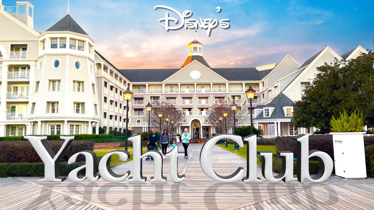 Disney's Yacht Club Resort & Room Tour Stormalong Bay Best Pool at