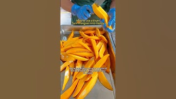 How to make dried mango with dryer to create wealth #mango #cassavadryer #tomatodryer #oniondryer