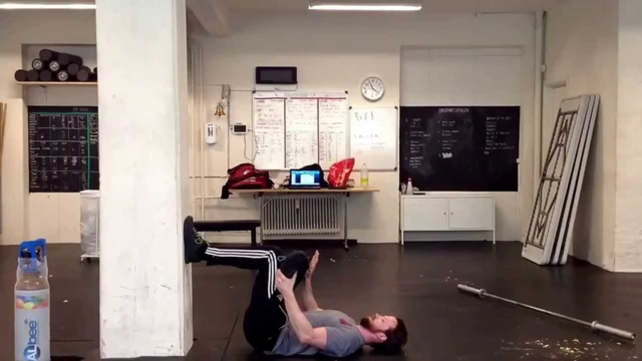 Wall assisted hip external rotation stretch - YouTube