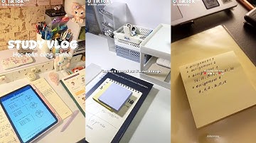 [Studytok] Tổng hợp các video study with me, study vlog chill tạo động lực học tập cho bạn ❤️‍🔥