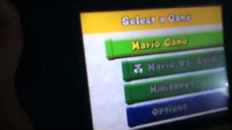New super mario bros (DS cheat play as luigi