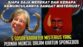 5 Sosok Karakter Misterius yang pernah muncul dalam kartun SpongeBob