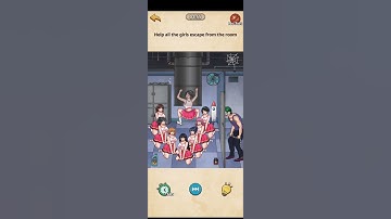 Nightmare Puzzle Level 4 Help All The Girls Escape From The Room #gaming #creepy #puzzle #ytshorts