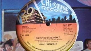 Vignette de la vidéo "Gene Chandler ‎-- When You're #1"