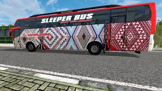 Bussid Bintang Prima Jetliner Batik Red