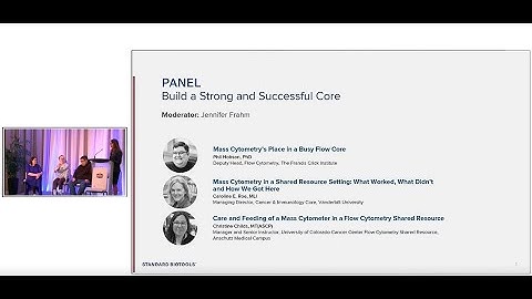 CyTOF Summit 2023 panel discussion with cytometry core experts