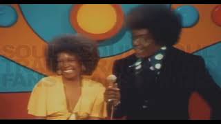 Don Cornelius On The Soul Train Line With Mary Wilson