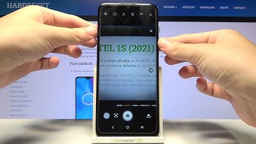 How to Turn On/Off Camera Leveler in ALCATEL 1S (2021) – Take Straight Photos