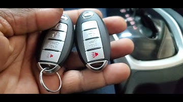 Nissan Rogue 2014-2016 4 Button Smart Key Programming Step By Step